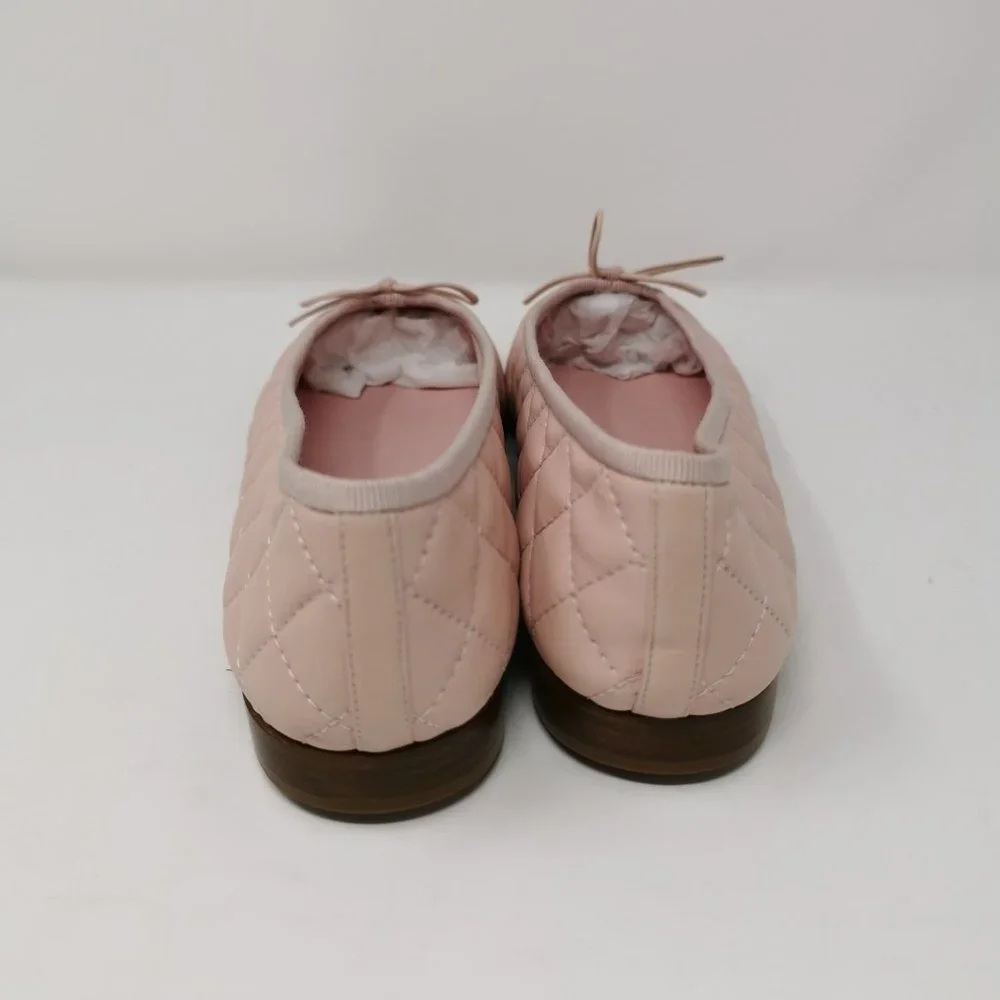 CHANEL Leather Pink Ballet Flats - Picture 5 of 8